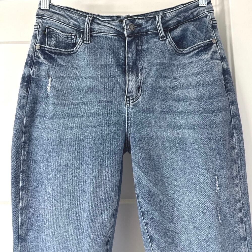 Judy Blue Boho Babe Vintage High Rise Slim Fit Jeans Size 9/29 *88617 EUC - Picture 8 of 13
